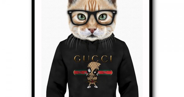 Gucci on sale deadpool sweater